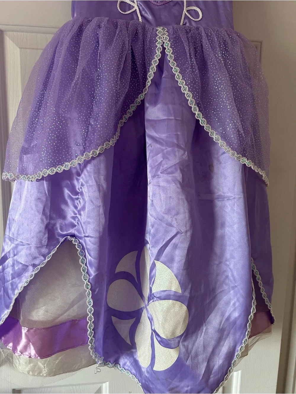 Disney store Sofia the first dress size 9/10 2014 Disney junior princess rare